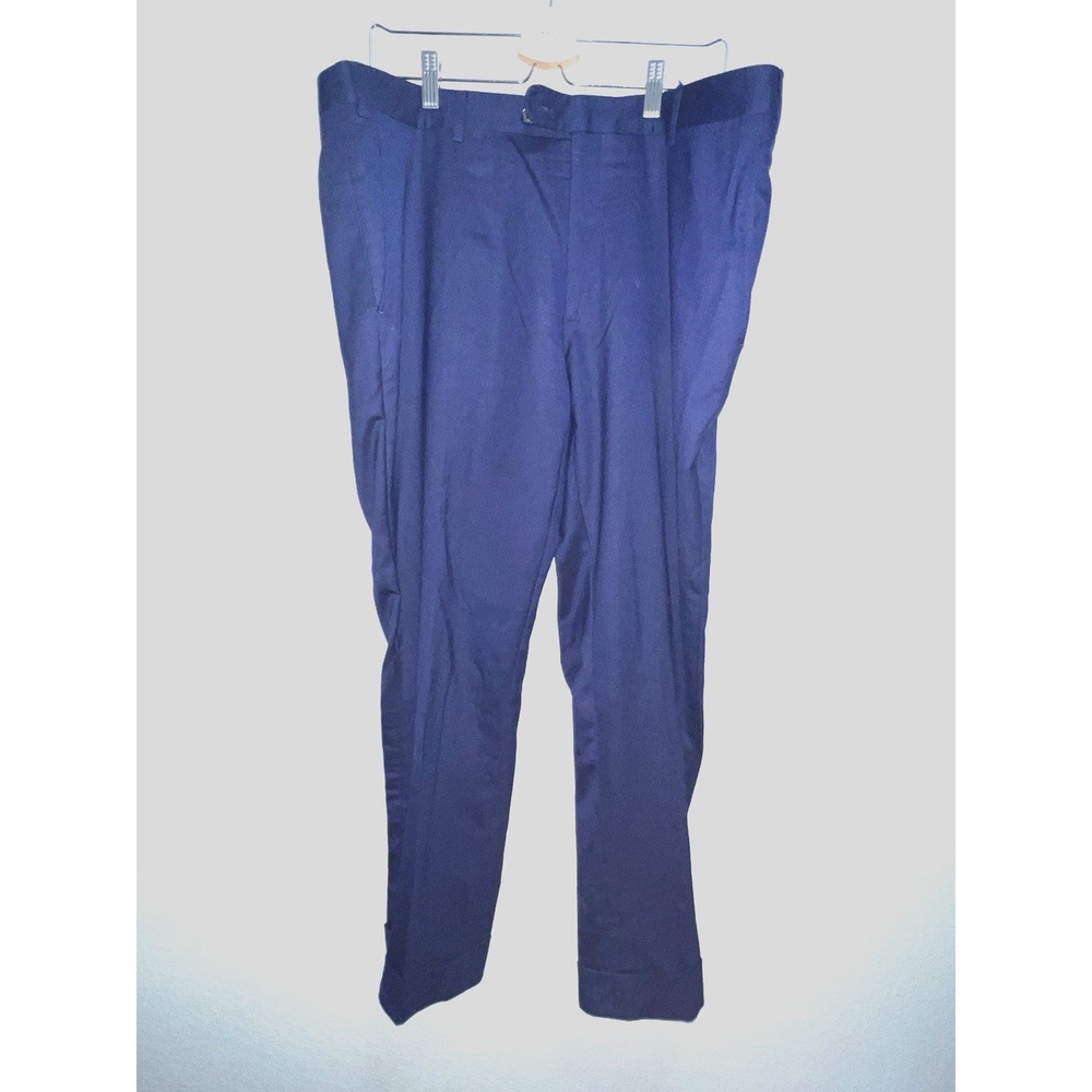 Loro Piana Mooving Pants Mens 40X30 Blue Wool Nieman Marcus Pleated Pinot Pretty
